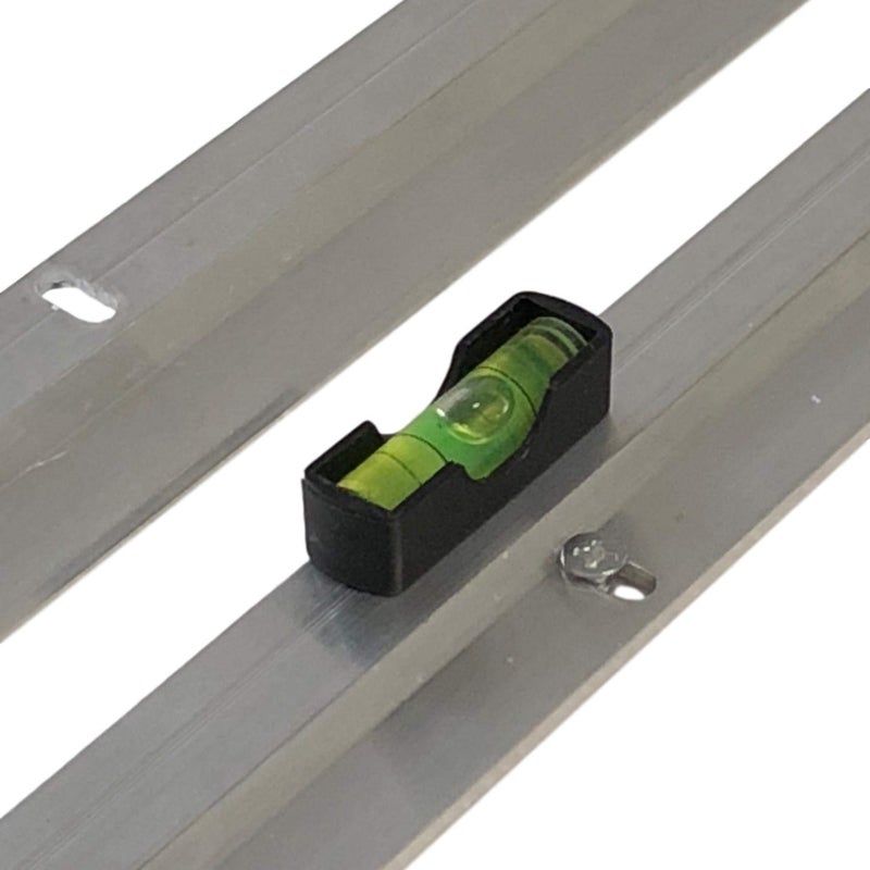 Taskar Heavy Duty Picture & Mirror Hanger Z Bar French Cleat 6"/150mm + Easy Level - Image 2